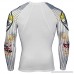 PKAWAY Men's White Undershirts Base Layer Slim Fit Long Sleeve Compression Shirt B07PXFDX5R